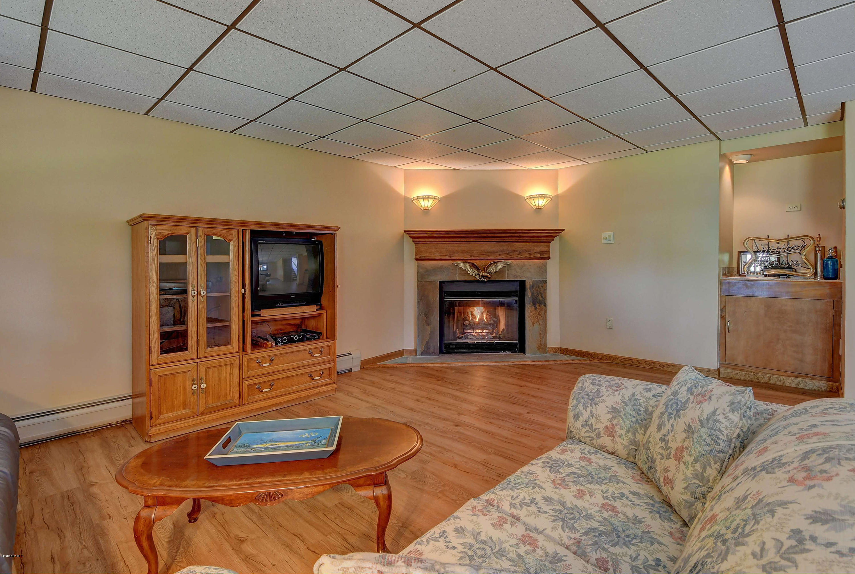 2 Thomas Island Road Pittsfield, MA 01201 - Photo 22 of 34 Gas Fire Place and Wet Bar