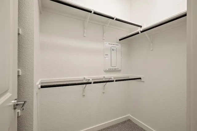 a close view of shower