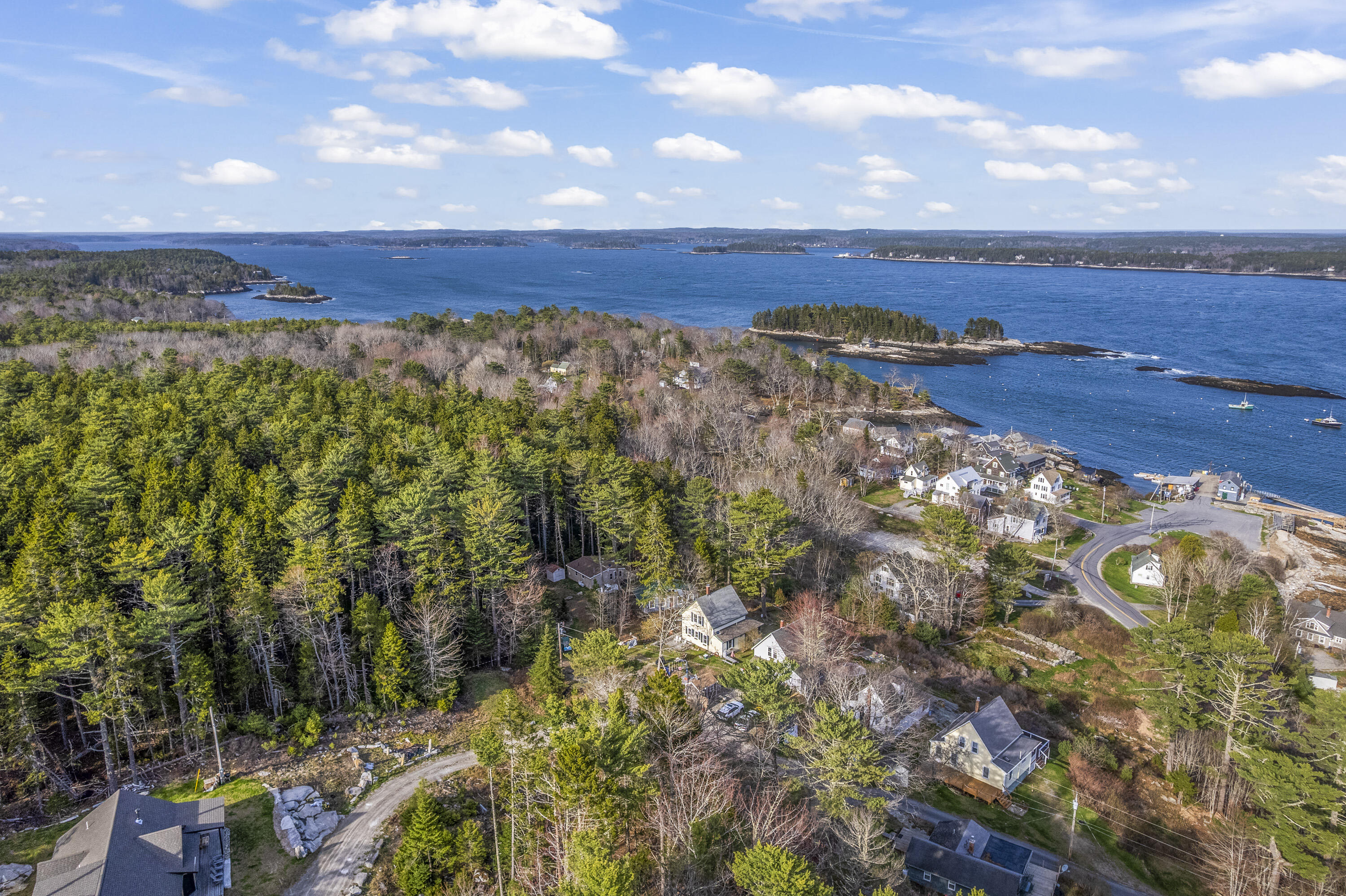 15 Blueberry Hill Road Georgetown, ME 04548 - Photo 24 of 36 Aerial View of Five Islandsay/River