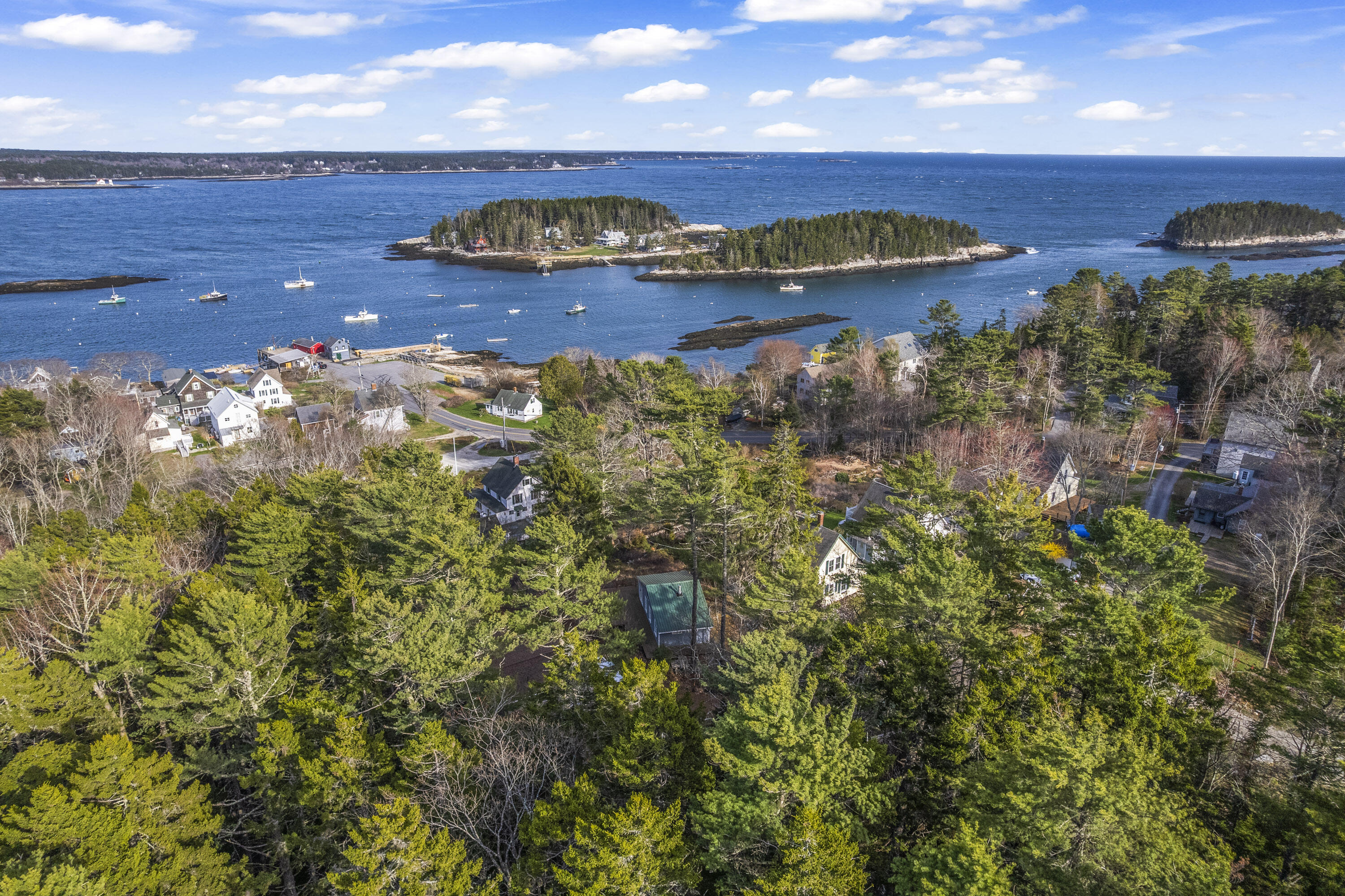 15 Blueberry Hill Road Georgetown, ME 04548 - Photo 26 of 36 Aerial View of Five Islandsay/River