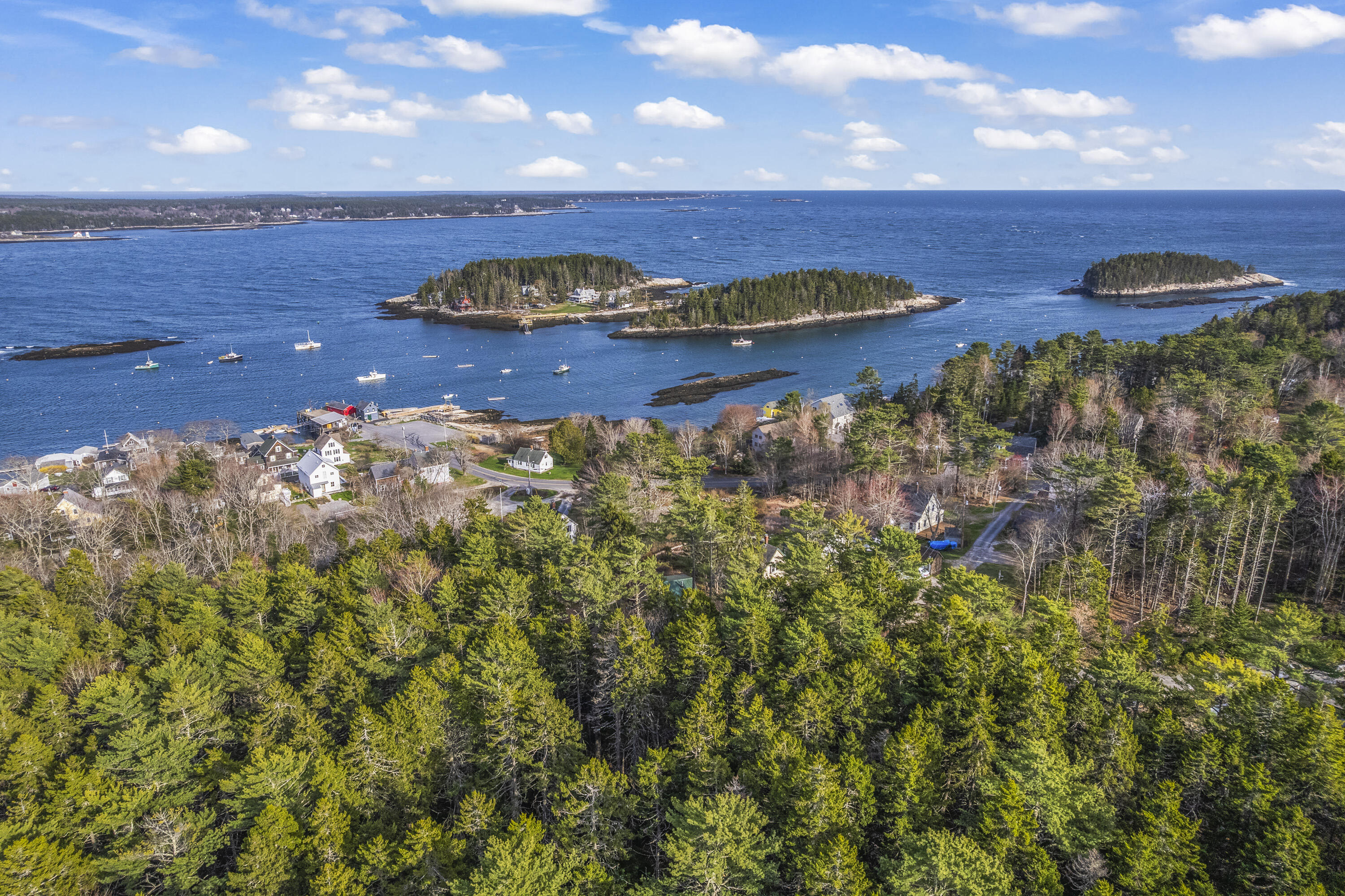 15 Blueberry Hill Road Georgetown, ME 04548 - Photo 27 of 36 Aerial View of Five Islandsay/River