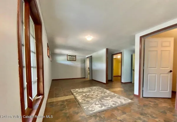 a view of a walk in closet