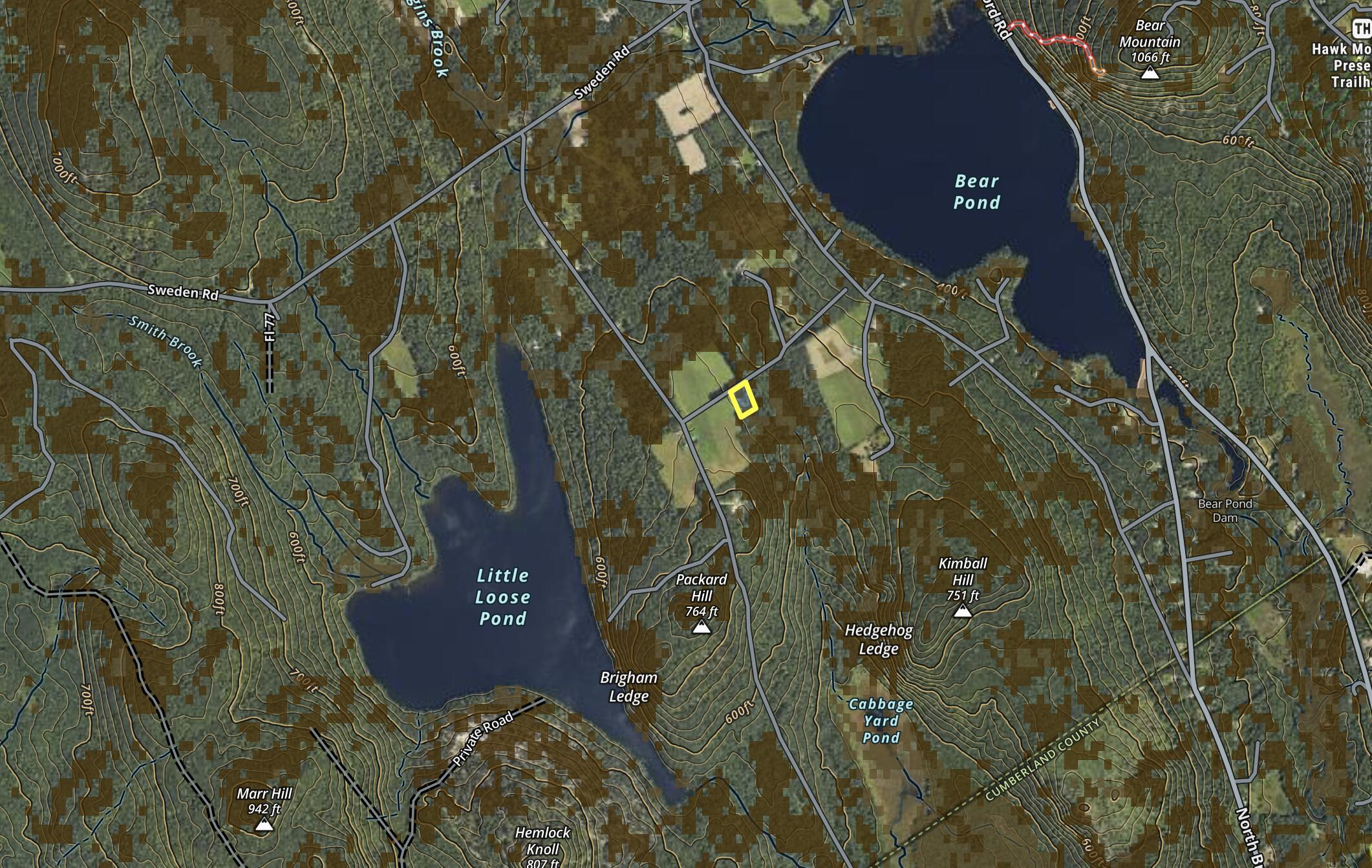 Lot 13 Staples Road Waterford, ME 04088 - Photo 10 of 10 map