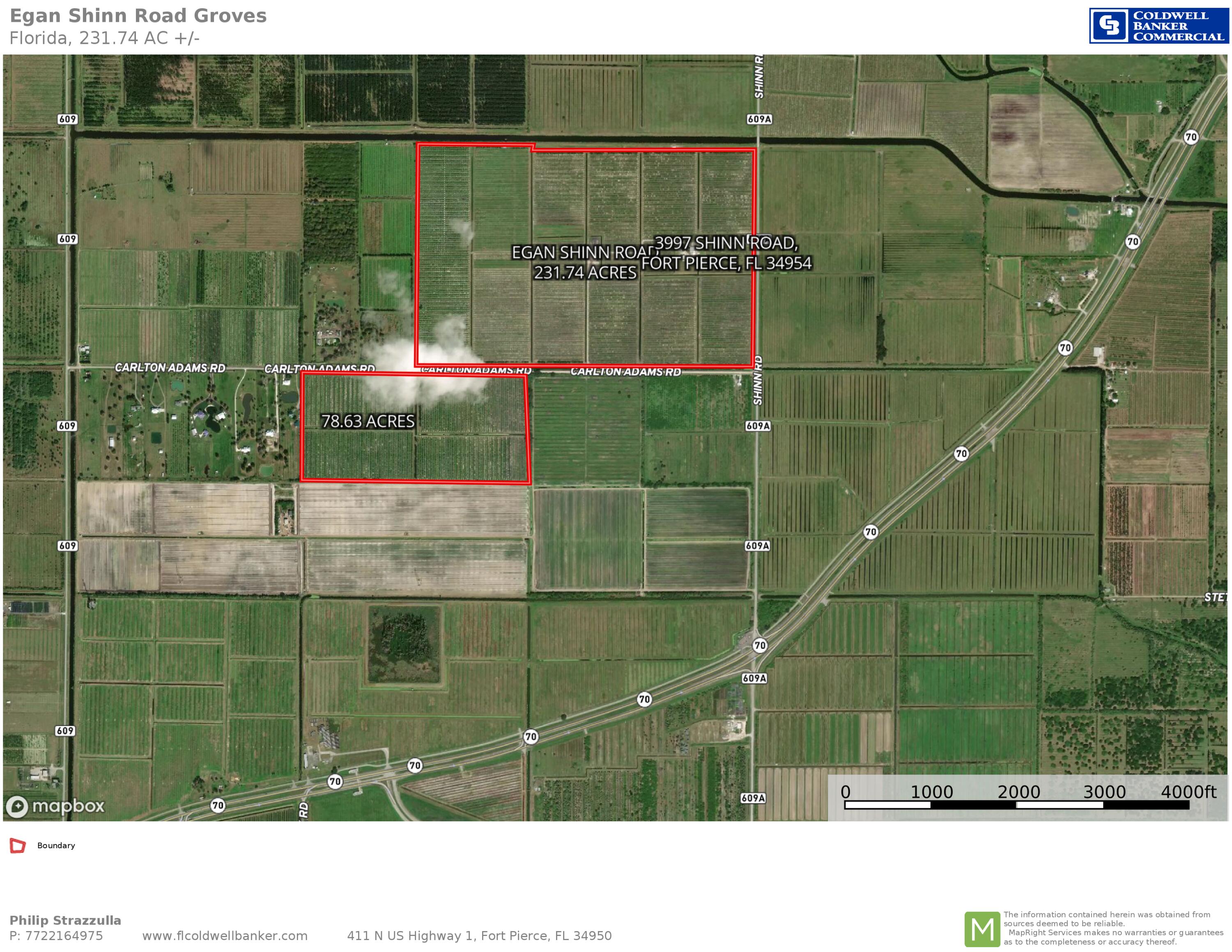 3997 Shinn Road Fort Pierce, FL 34945 - Photo 10 of 15 3997 Shinn Road 310.37 Acres Aerial