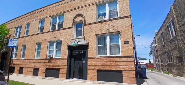 a building with multiple windows