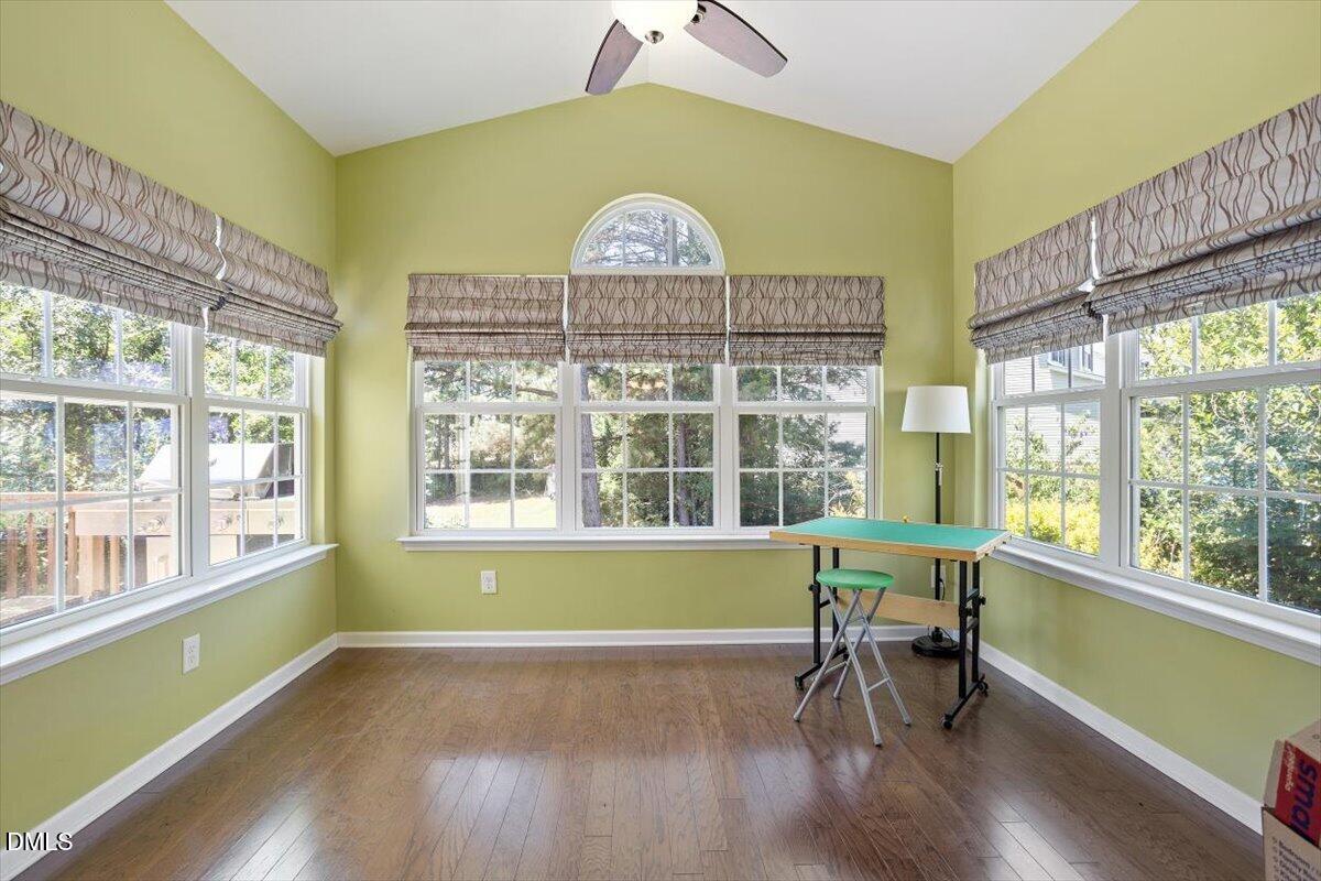 115 Hidden Fox Path Garner, NC 27529 - Photo 8 of 20 Lovely sunroom with access to the deck