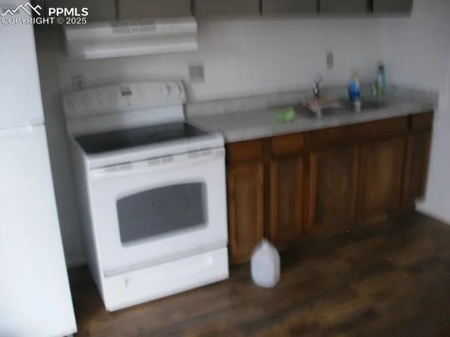 a close view of utility room