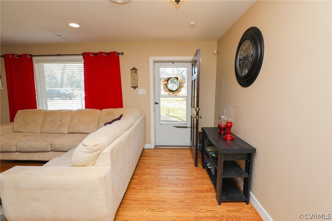 5346 Cold Harbor Road Mechanicsville, VA 23111 - Photo 2 of 42 Foyer Entrance with hardwood floor