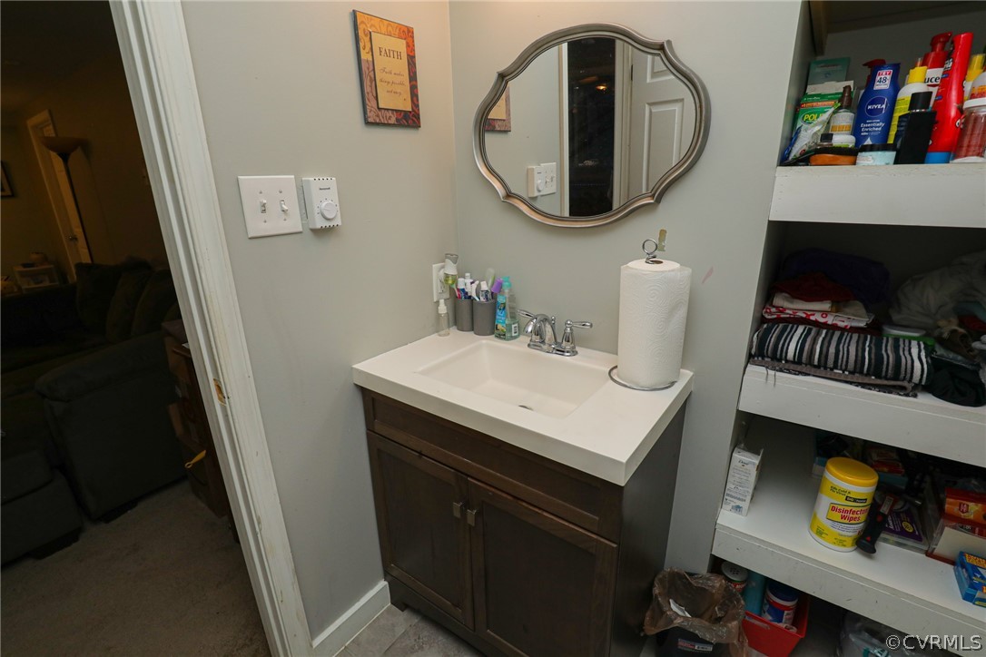 5346 Cold Harbor Road Mechanicsville, VA 23111 - Photo 37 of 42 Another view of Full Bath with vanity and storage