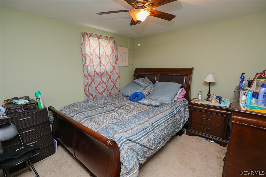 5346 Cold Harbor Road Mechanicsville, VA 23111 - Photo 38 of 42 Bedroom 4 in Basement for In-law Suite with carpet
