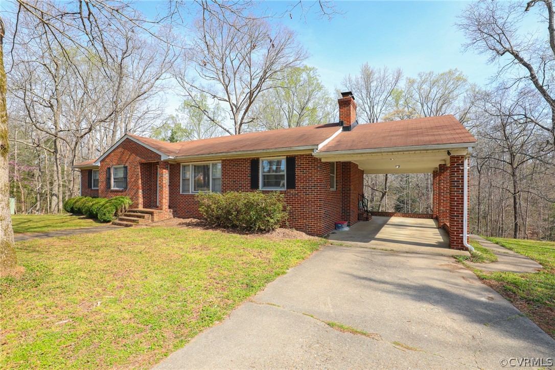 5346 Cold Harbor Road Mechanicsville, VA 23111 - Photo 39 of 42 View of Carport and paved driveway