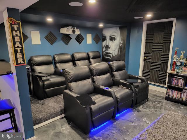2155 Starr Road Quakertown, PA 18951 - Photo 12 of 24 home theater seating in finished basement