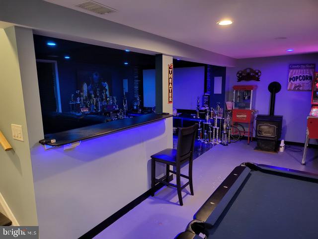 2155 Starr Road Quakertown, PA 18951 - Photo 16 of 24 finished basement with bar seating