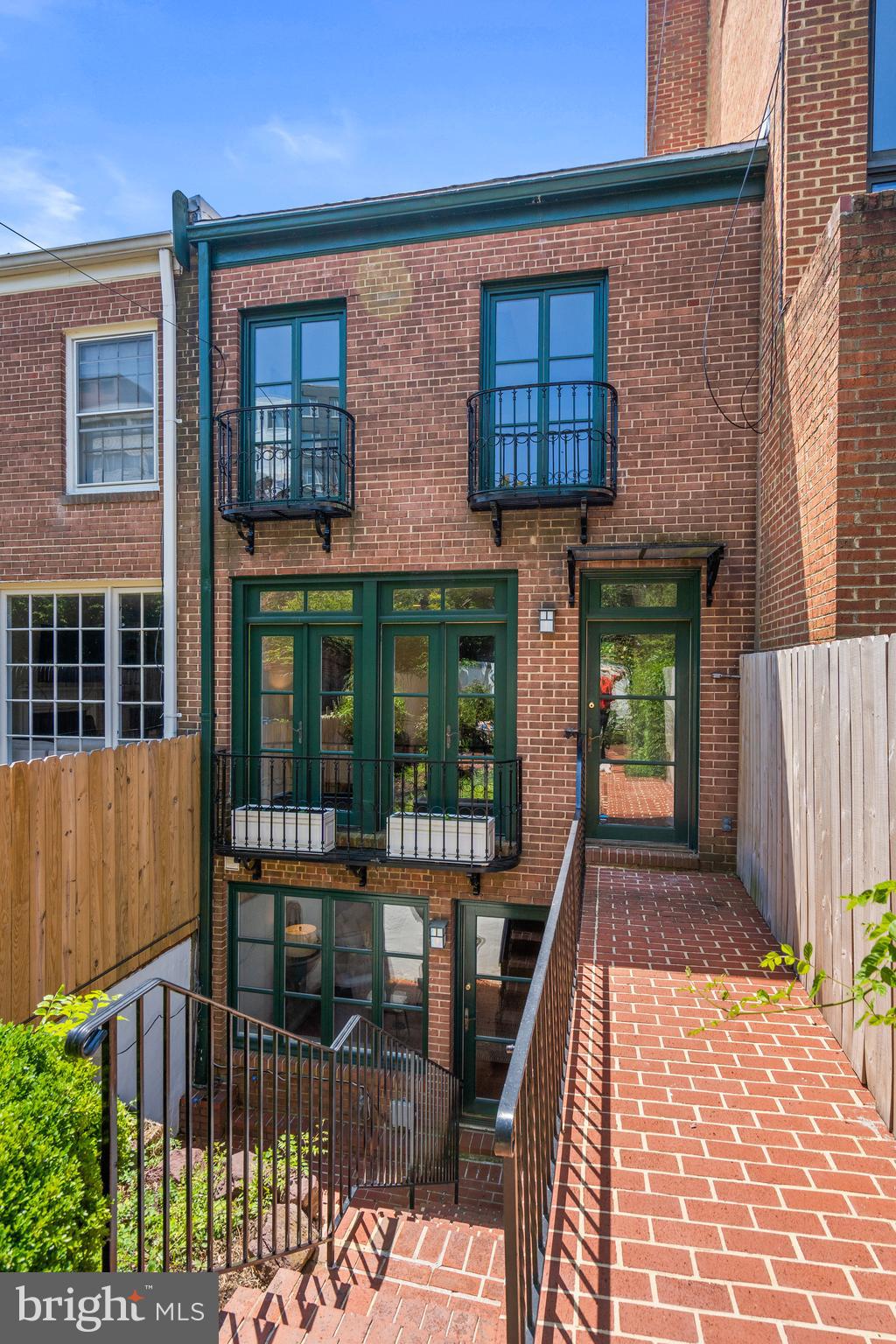 2517 I Street Northwest Washington, DC 20037 - Photo 26 of 37 Rear exterior