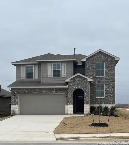 a view of a house with a balcony