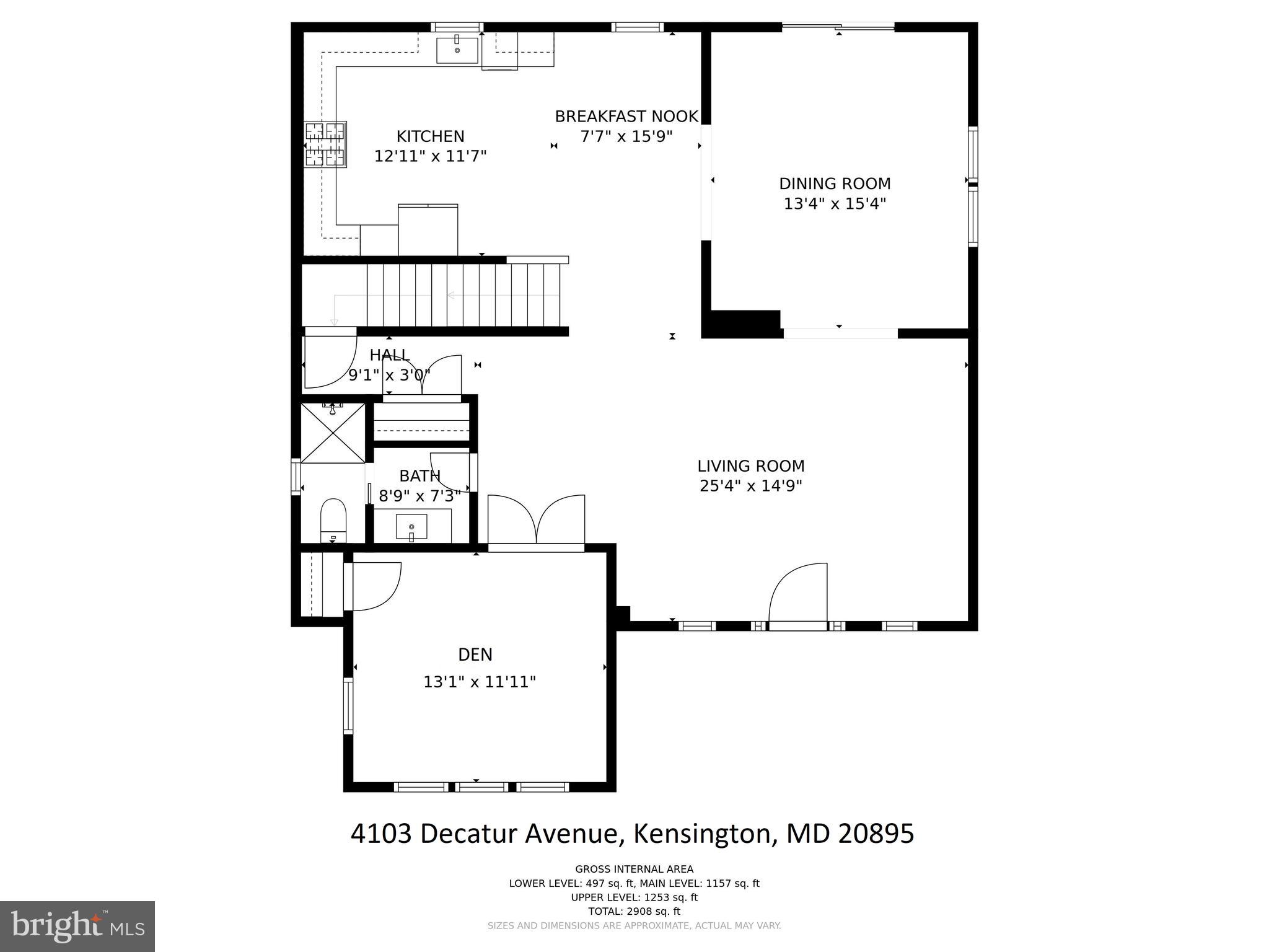 4103 Decatur Avenue Kensington, MD 20895 - Photo 30 of 32 Floor Plans