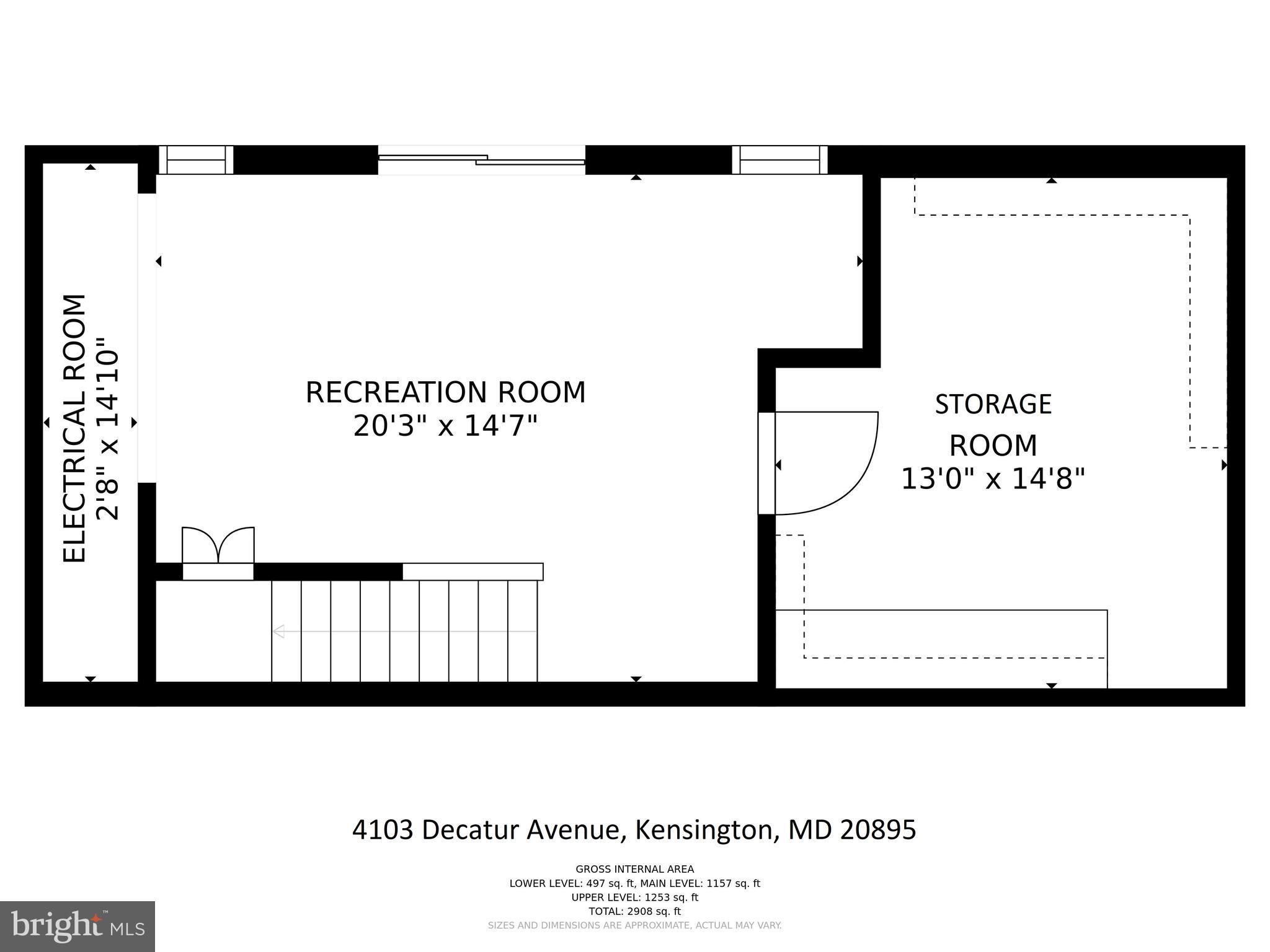 4103 Decatur Avenue Kensington, MD 20895 - Photo 32 of 32 Floor Plans