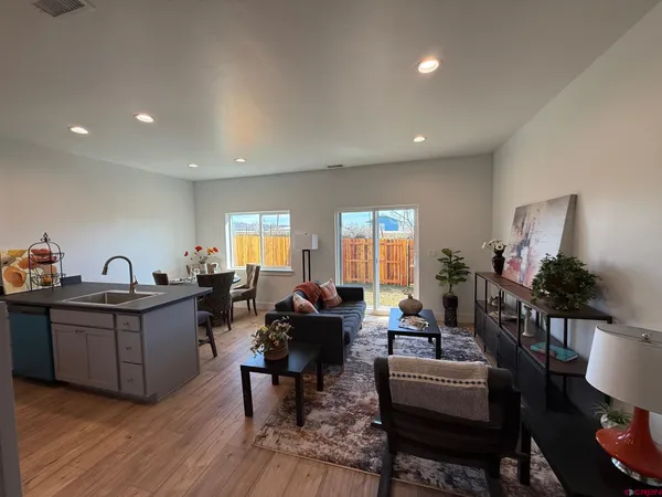 a view of empty room