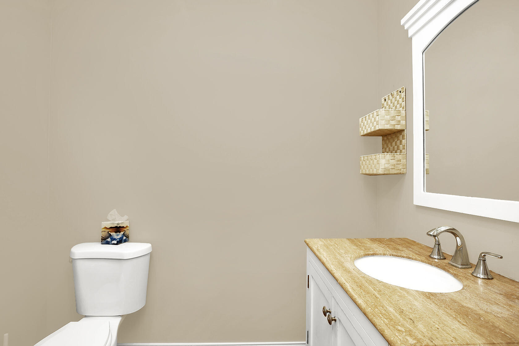 1632 Bogie Drive Big Pine Key, FL 33043 - Photo 18 of 47 a bathroom with a granite countertop sink and a toilet