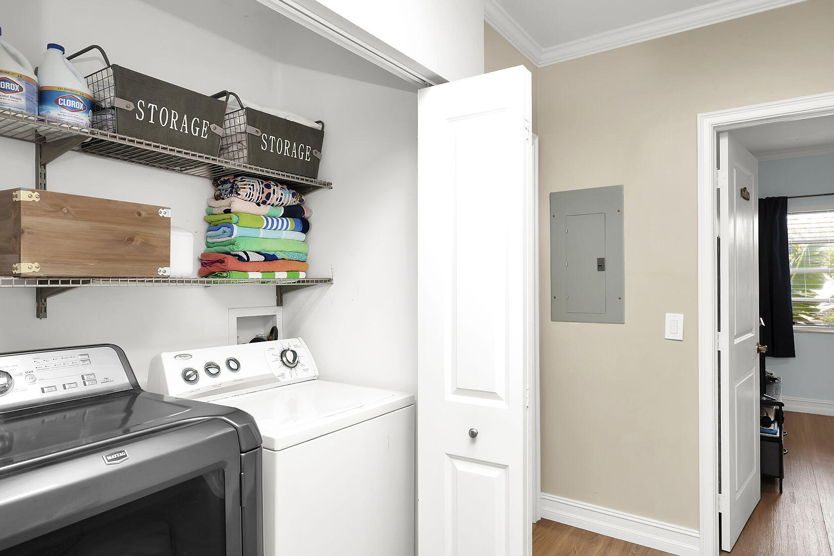 1632 Bogie Drive Big Pine Key, FL 33043 - Photo 32 of 47 a utility room with dryer and washer