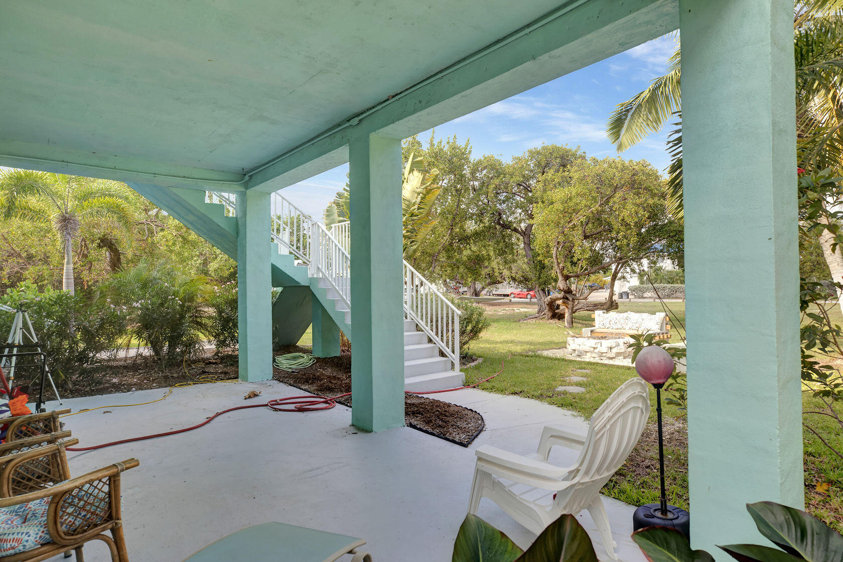 1632 Bogie Drive Big Pine Key, FL 33043 - Photo 43 of 47 a view of yard from deck