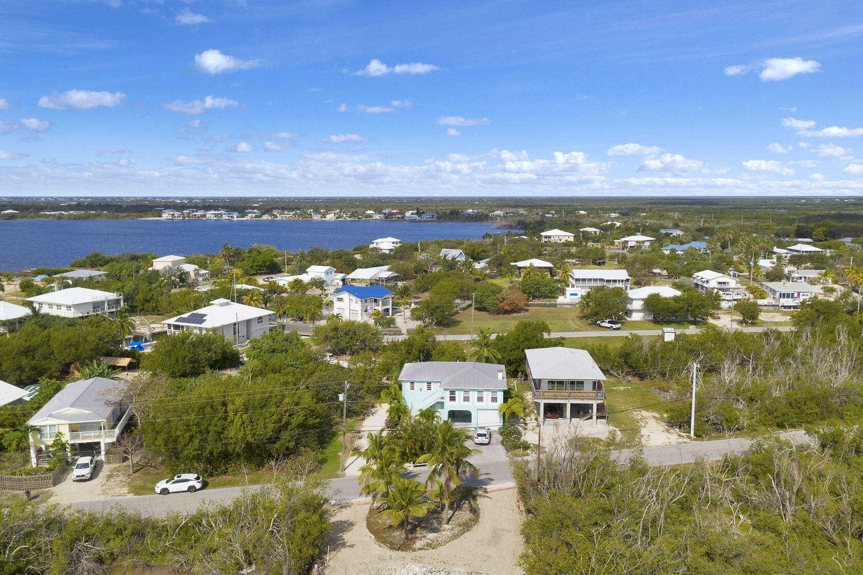 1632 Bogie Drive Big Pine Key, FL 33043 - Photo 7 of 47 a view of a lake in middle of the town