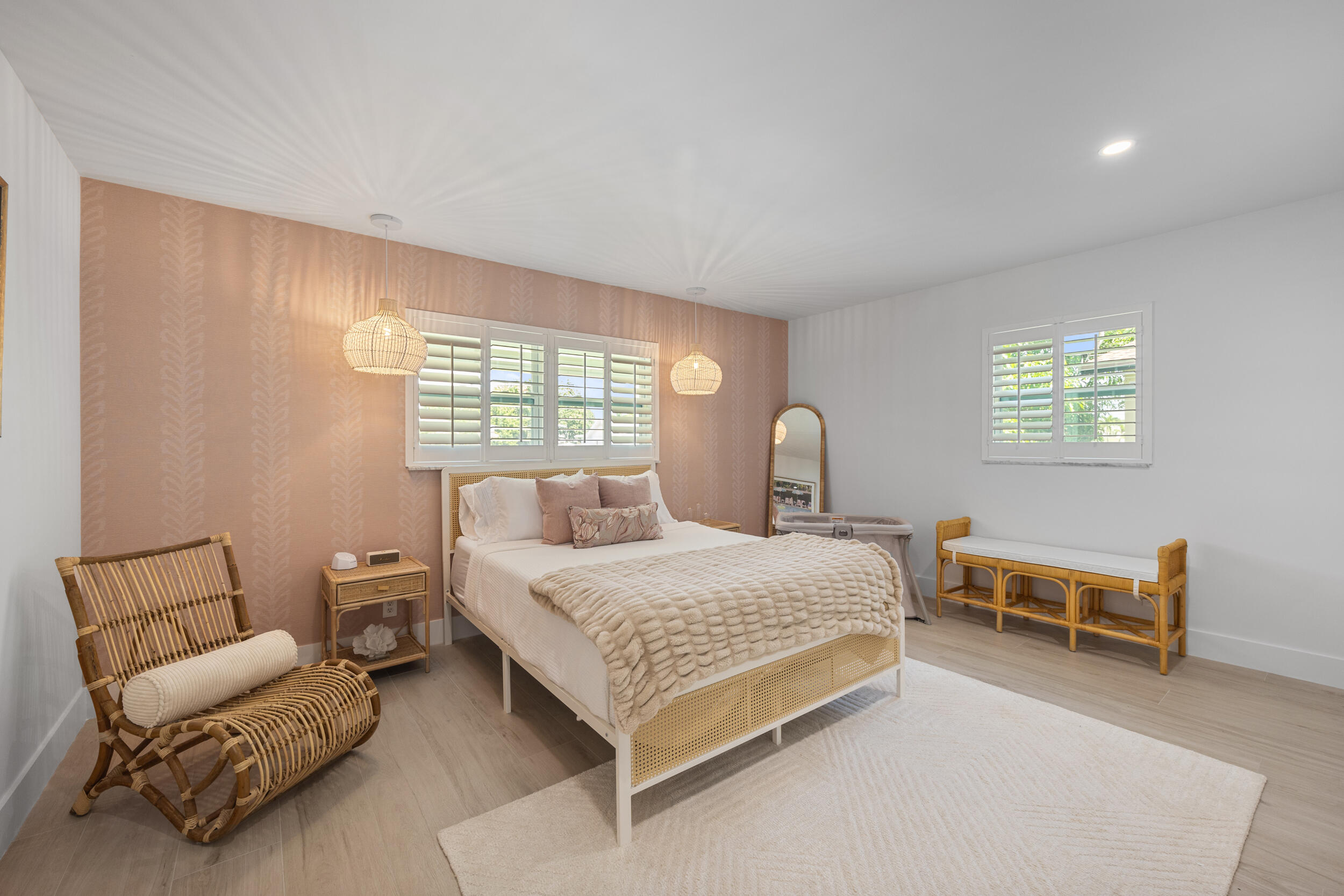 1096 Southwest 27th Avenue Boynton Beach, FL 33426 - Photo 7 of 21 a bedroom with a bed and a couch