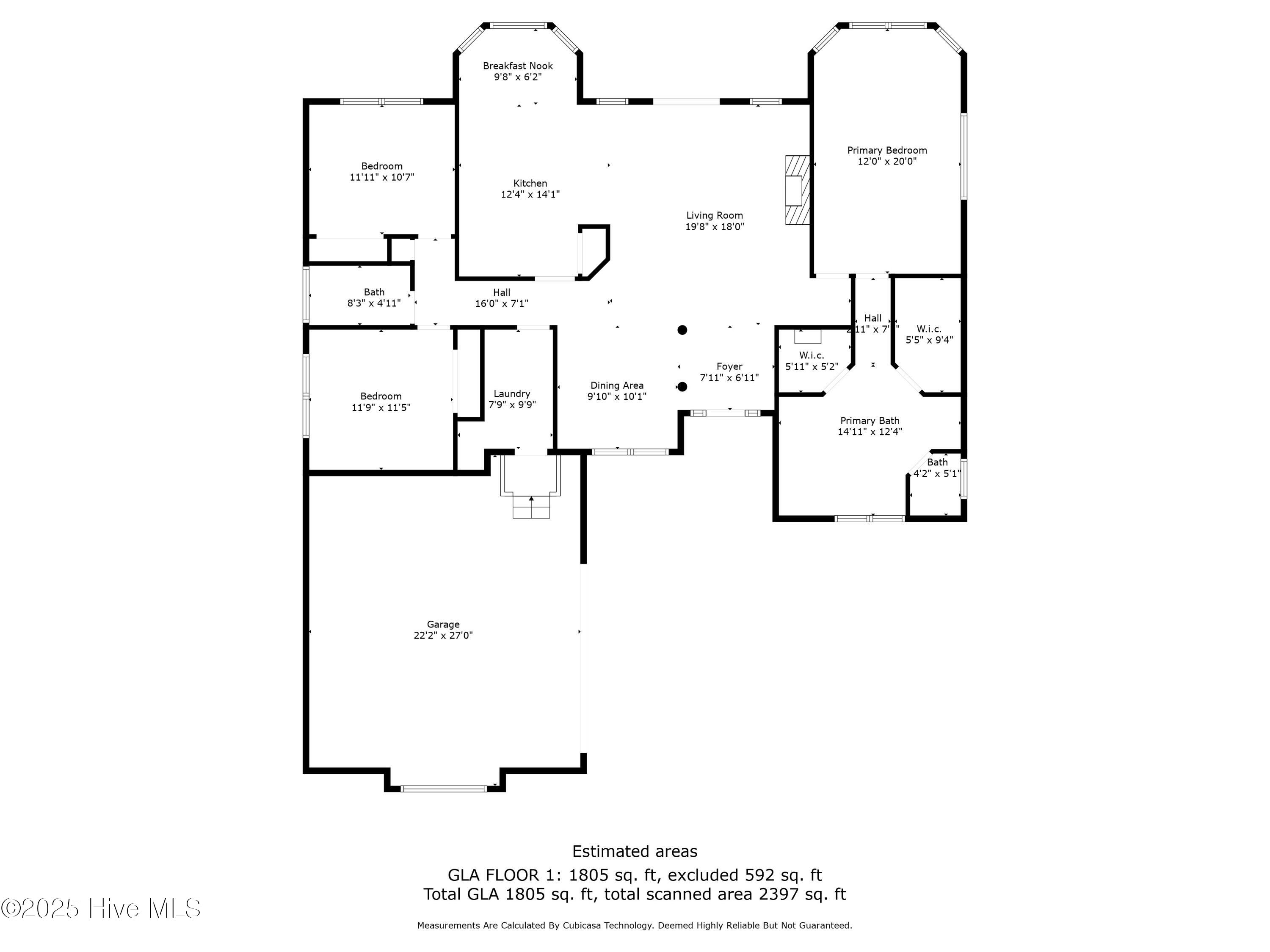 170 Lake Hills Road Pinehurst, NC 28374 - Photo 40 of 40 1-Floorplan_1