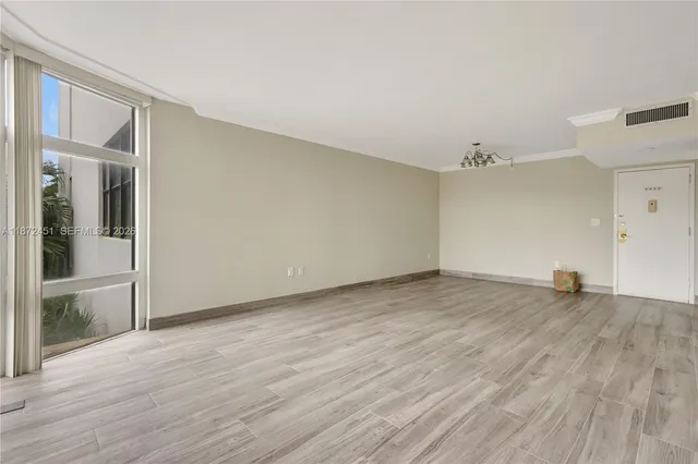 wooden floor in an empty room