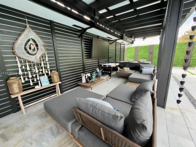 9351 Southwest 88th Terrace Miami, FL 33176 - Photo 21 of 73 a outdoor living space with furniture