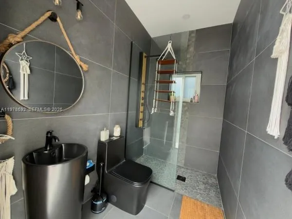 a room with storage and utility