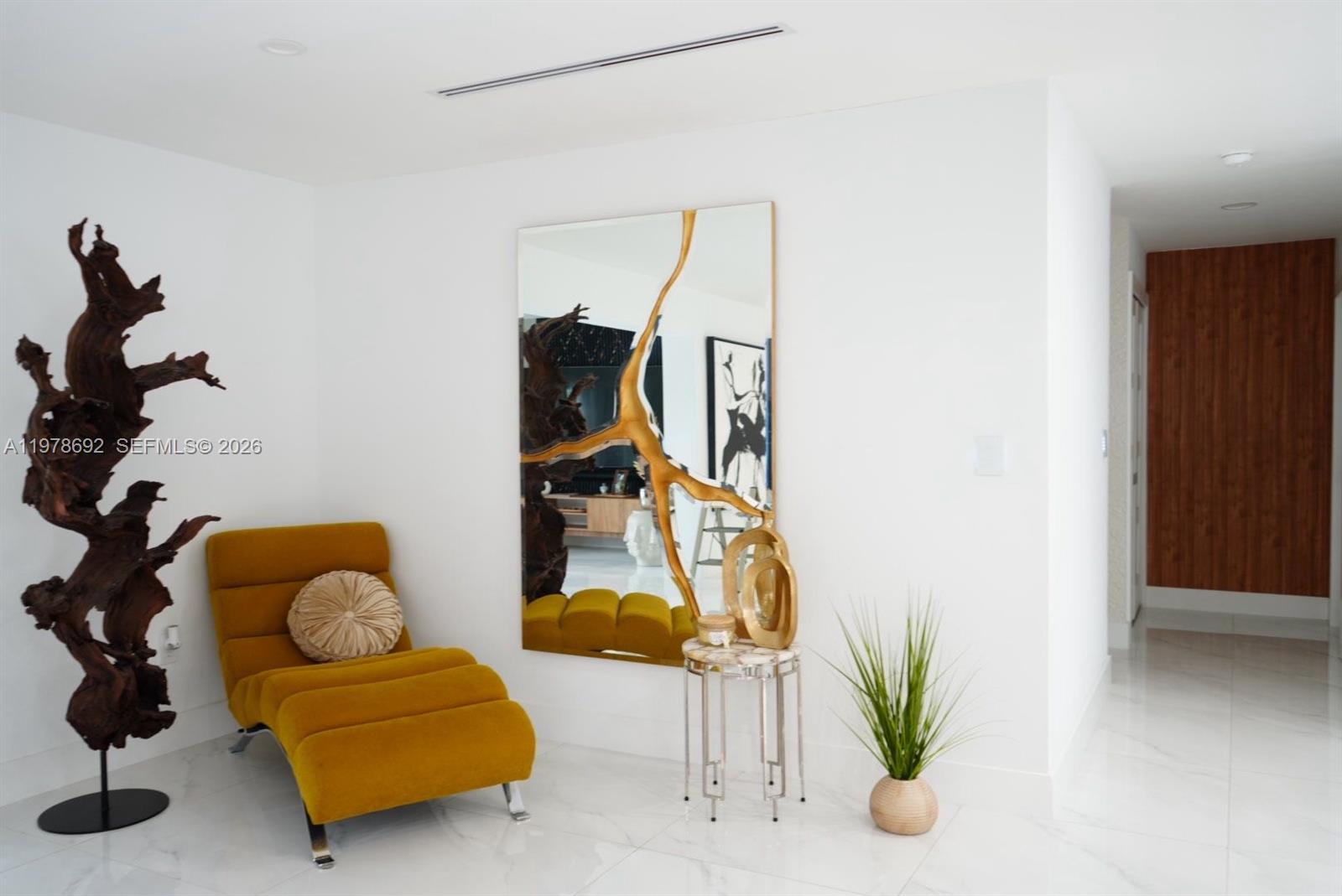 9351 Southwest 88th Terrace Miami, FL 33176 - Photo 37 of 73 a living room with furniture and a potted plant