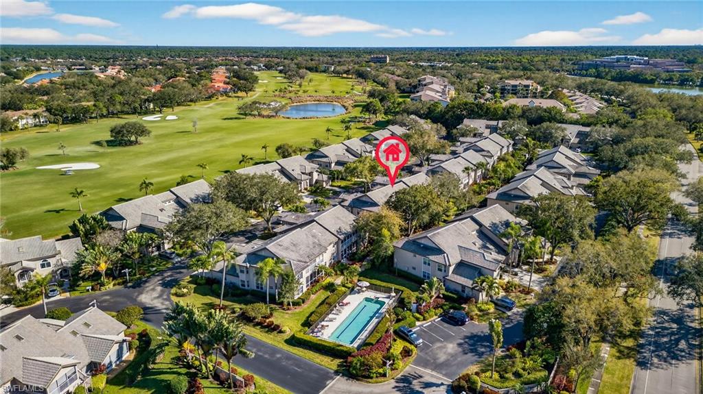 242 Via Perignon, Unit 93 Naples, FL 34119 - Photo 3 of 20 an aerial view of residential houses with outdoor space