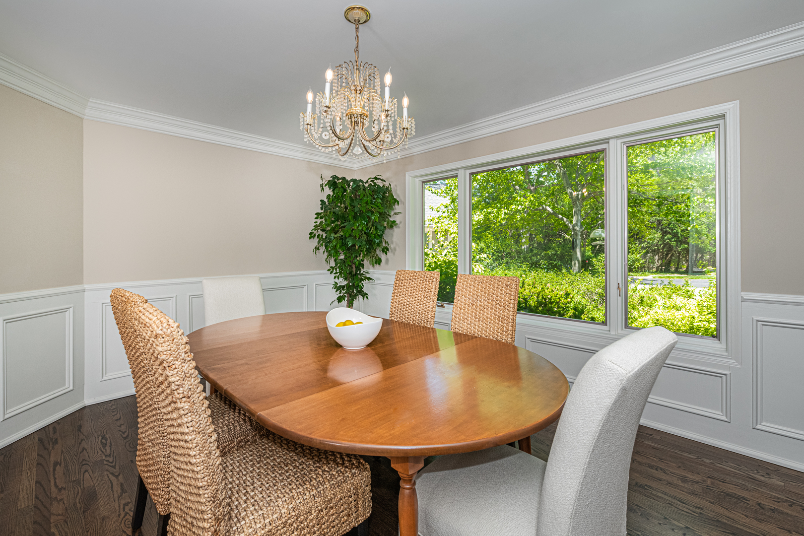 27149 West Cuba Road Barrington, IL 60010 - Photo 13 of 68 a view of a dining room with furniture window and wooden floor