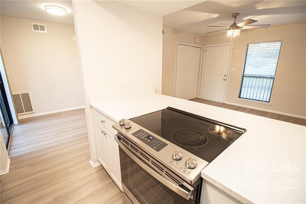 11039 Cedar View Road Charlotte, NC 28226 - Photo 7 of 24 a kitchen with a stove and a microwave