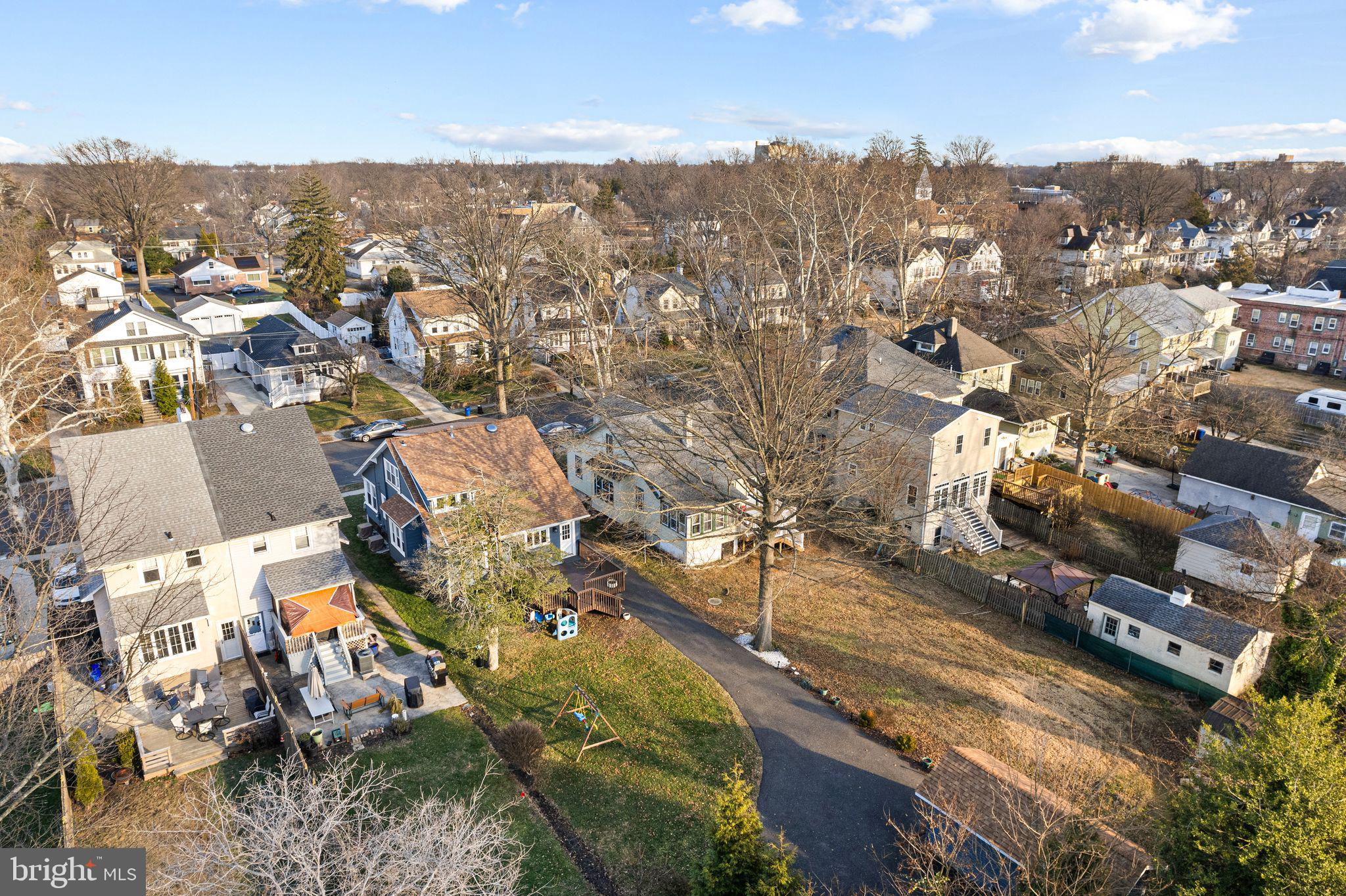 216 Richey Avenue Collingswood, NJ 08107 - Photo 32 of 39 an aerial view of residential houses with city view