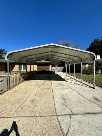 a view of house with outdoor space