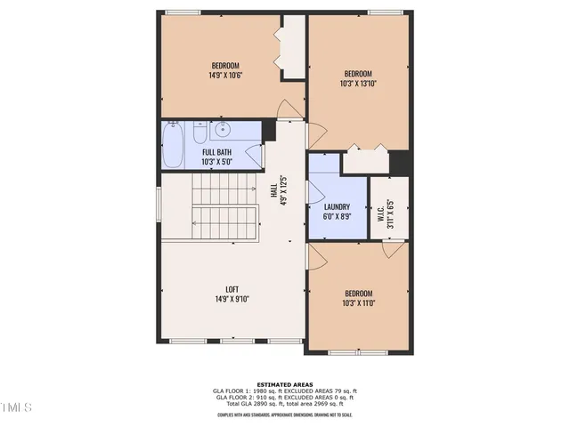 a view of a yard in front of a house with plants and large tree