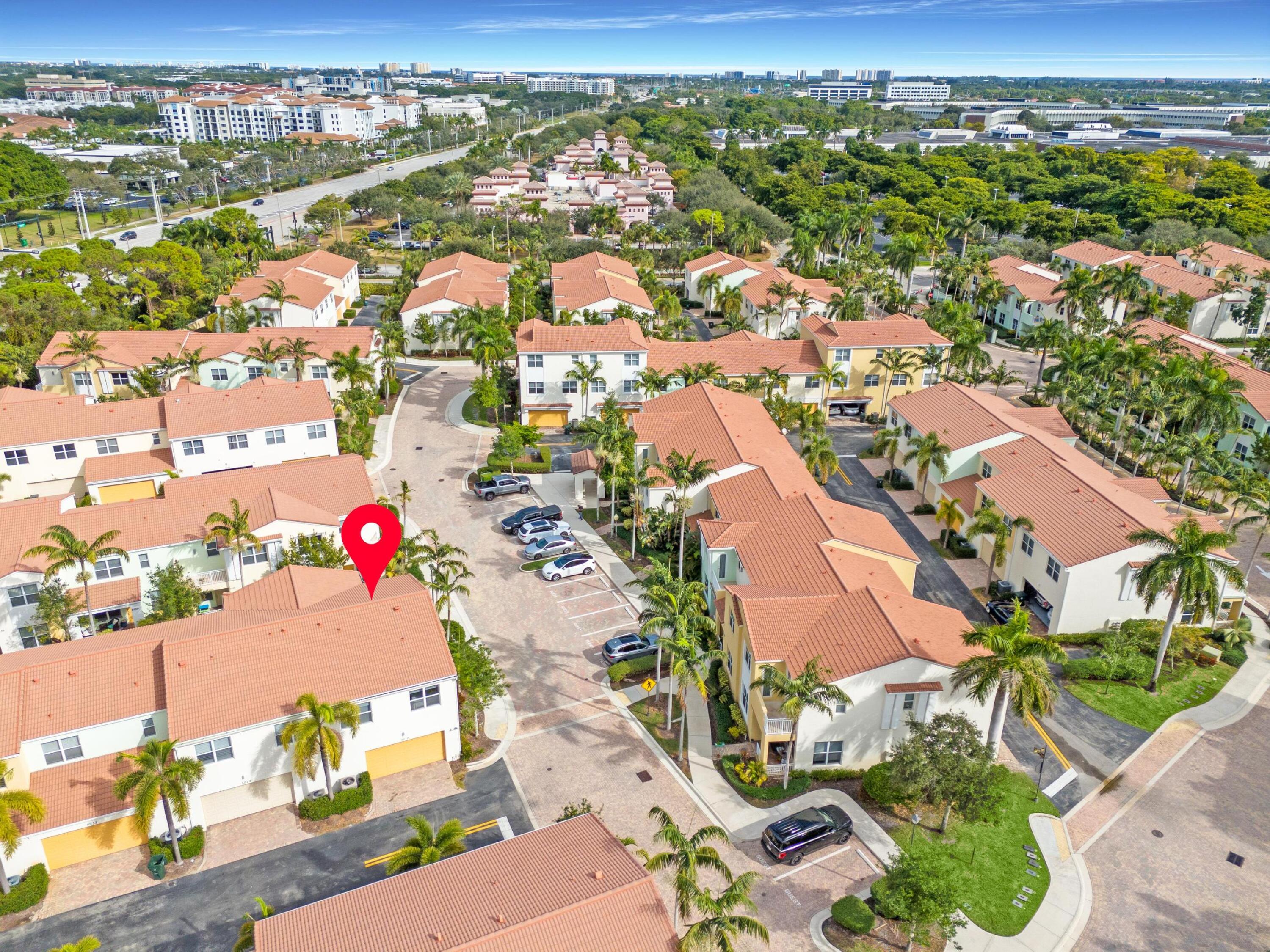 5010 Northwest 16th Way Boca Raton, FL 33431 - Photo 37 of 42 an aerial view of residential houses with outdoor space