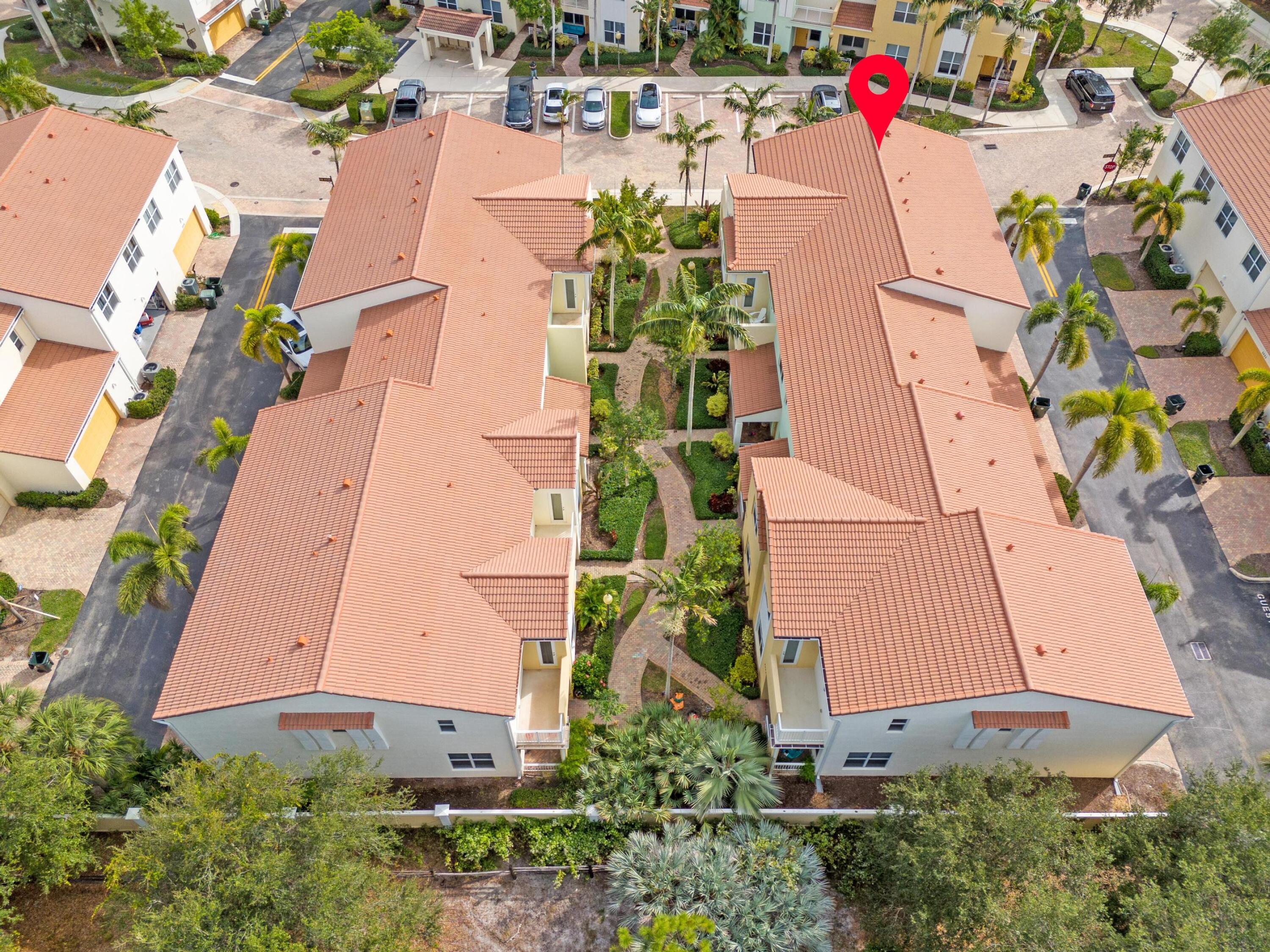 5010 Northwest 16th Way Boca Raton, FL 33431 - Photo 39 of 42 an aerial view of a house with yard and swimming pool