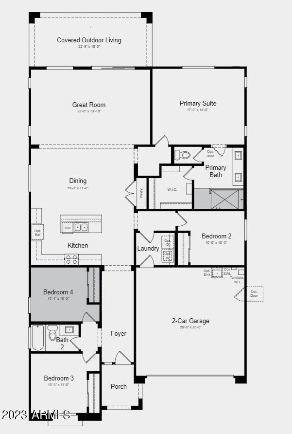 10274 West Piccadilly Road Avondale, AZ 85392 - Photo 4 of 4 Floor plan
