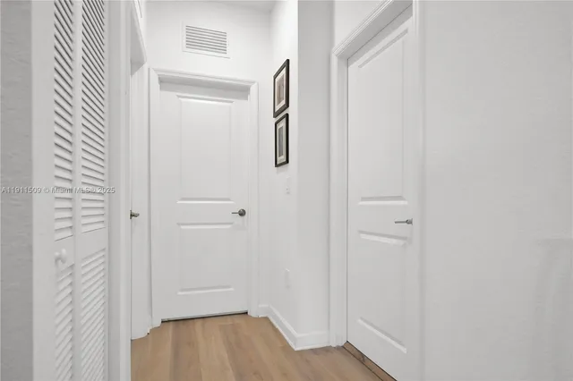a view of walk in closet