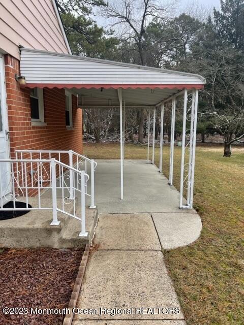 14 Franklin Lane, Unit B Whiting, NJ 08759 - Photo 15 of 17 side patio