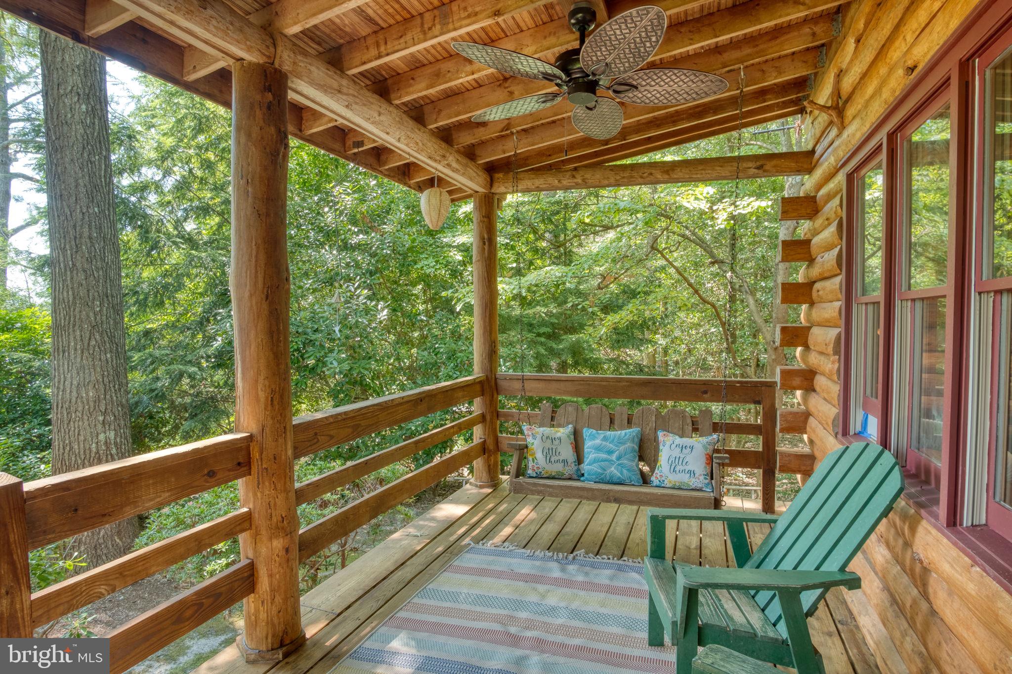 1067 Level Green Road Lancaster, VA 22503 - Photo 49 of 80 Classic Porch Swing