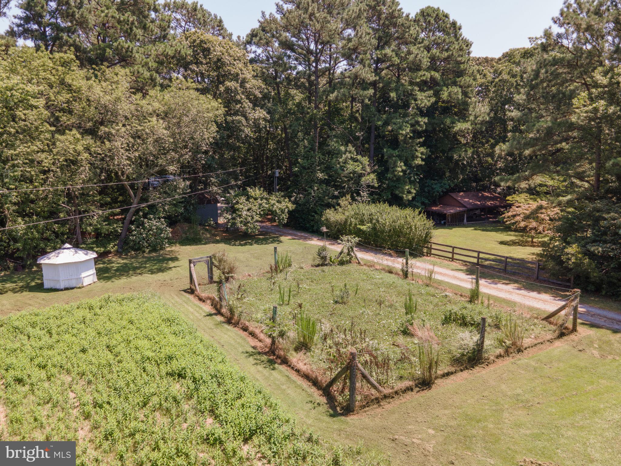 1067 Level Green Road Lancaster, VA 22503 - Photo 60 of 80 Fenced Garden and Gazebo