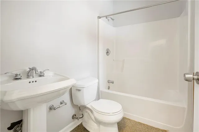 a view of room with stairs