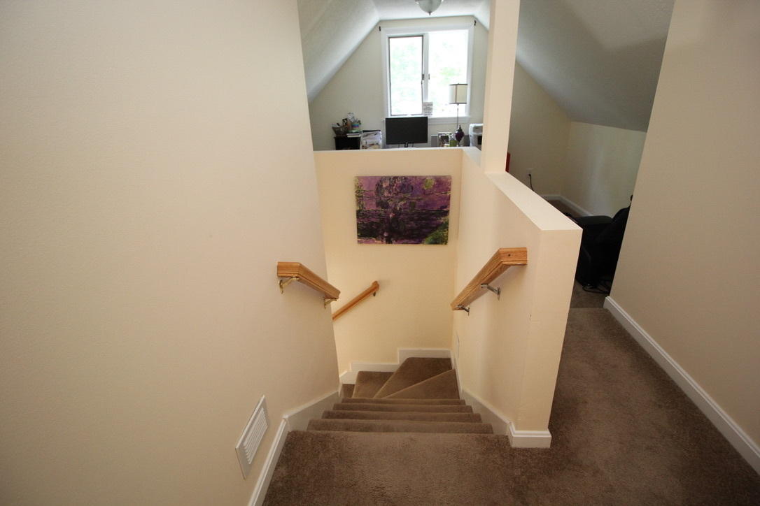 10 Lan Road Sandwich, MA 02563 - Photo 27 of 35 a view of a hallway with staircase