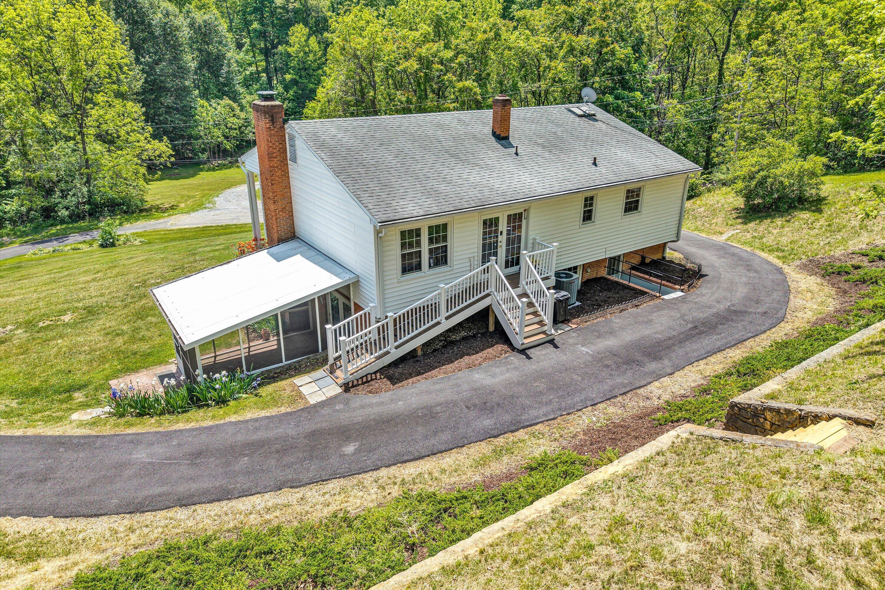 133 Kelsey Way Fincastle, VA 24090 - Photo 38 of 58 an aerial view of a house with a yard