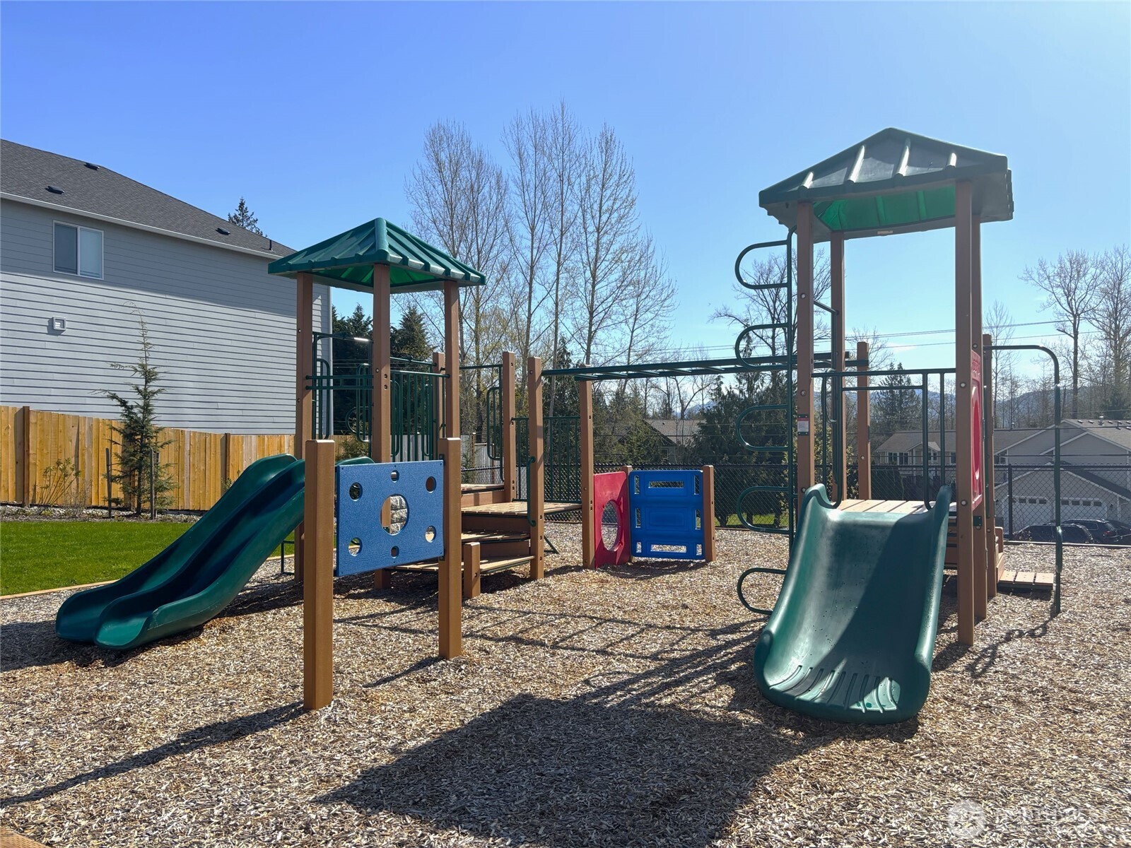 20145 135th Place Southeast Monroe, WA 98272 - Photo 19 of 19 a view of a patio with a table chairs and a yard