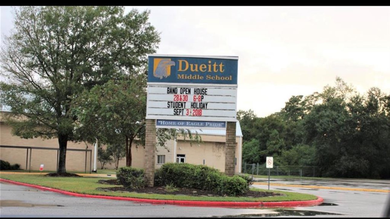 23022 Laketree Lane Spring, TX 77373 - Photo 41 of 42 a sign on the side of a building